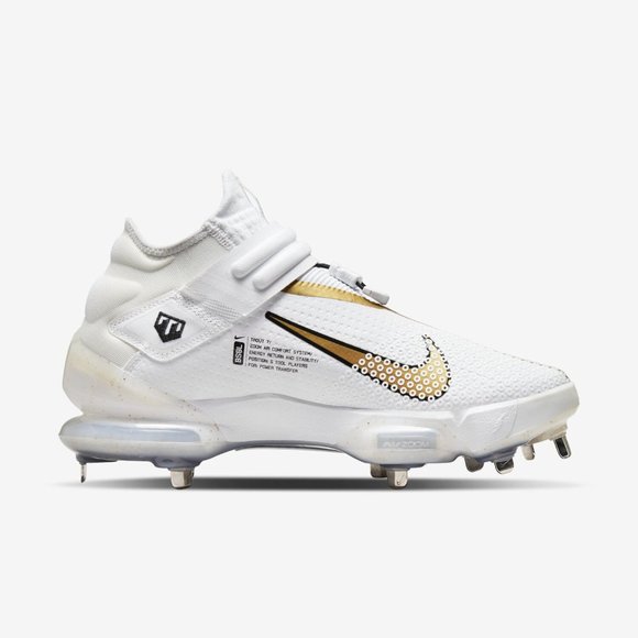 Mens Nike Air Force Zoom Mike Trout 7 Baseball Cleats CI3134-106 Size NEW main image 4
